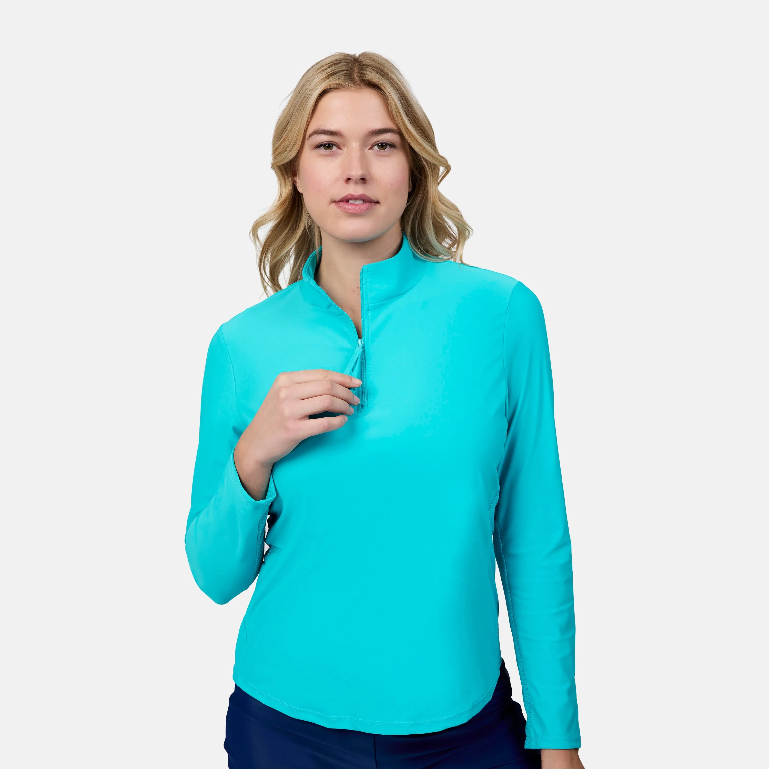 Women's Sun Breeze 1/2 Zip Sunshirt sold by Zulily product image thumbnail 2