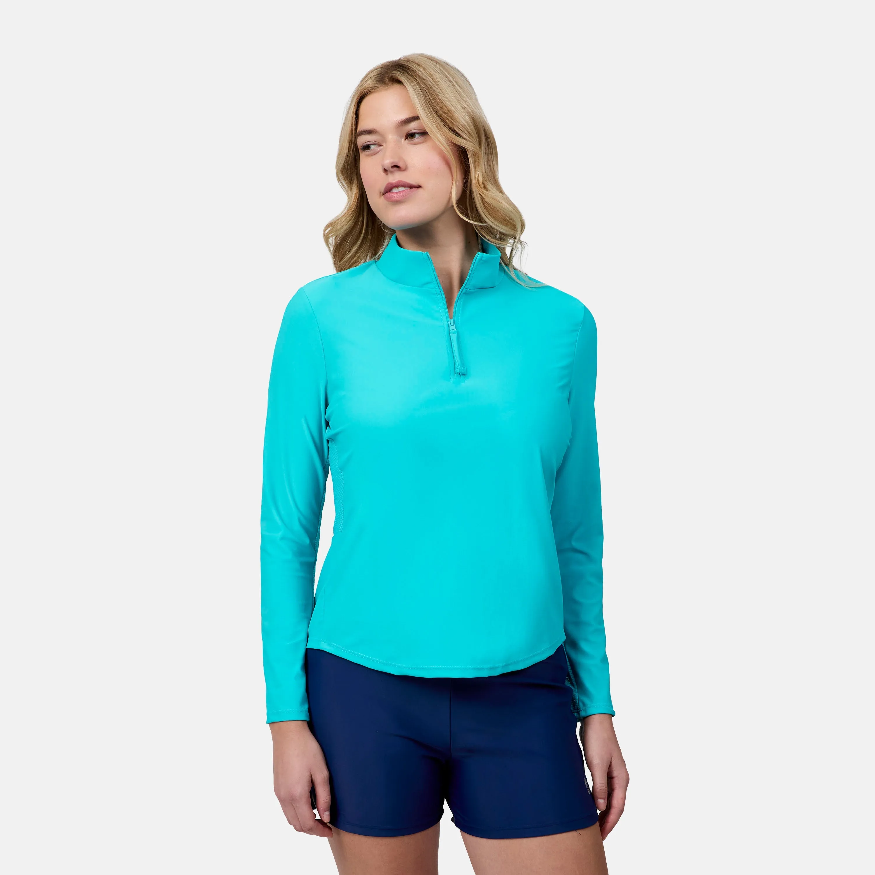 Women's Sun Breeze 1/2 Zip Sunshirt sold by Zulily product image thumbnail 3