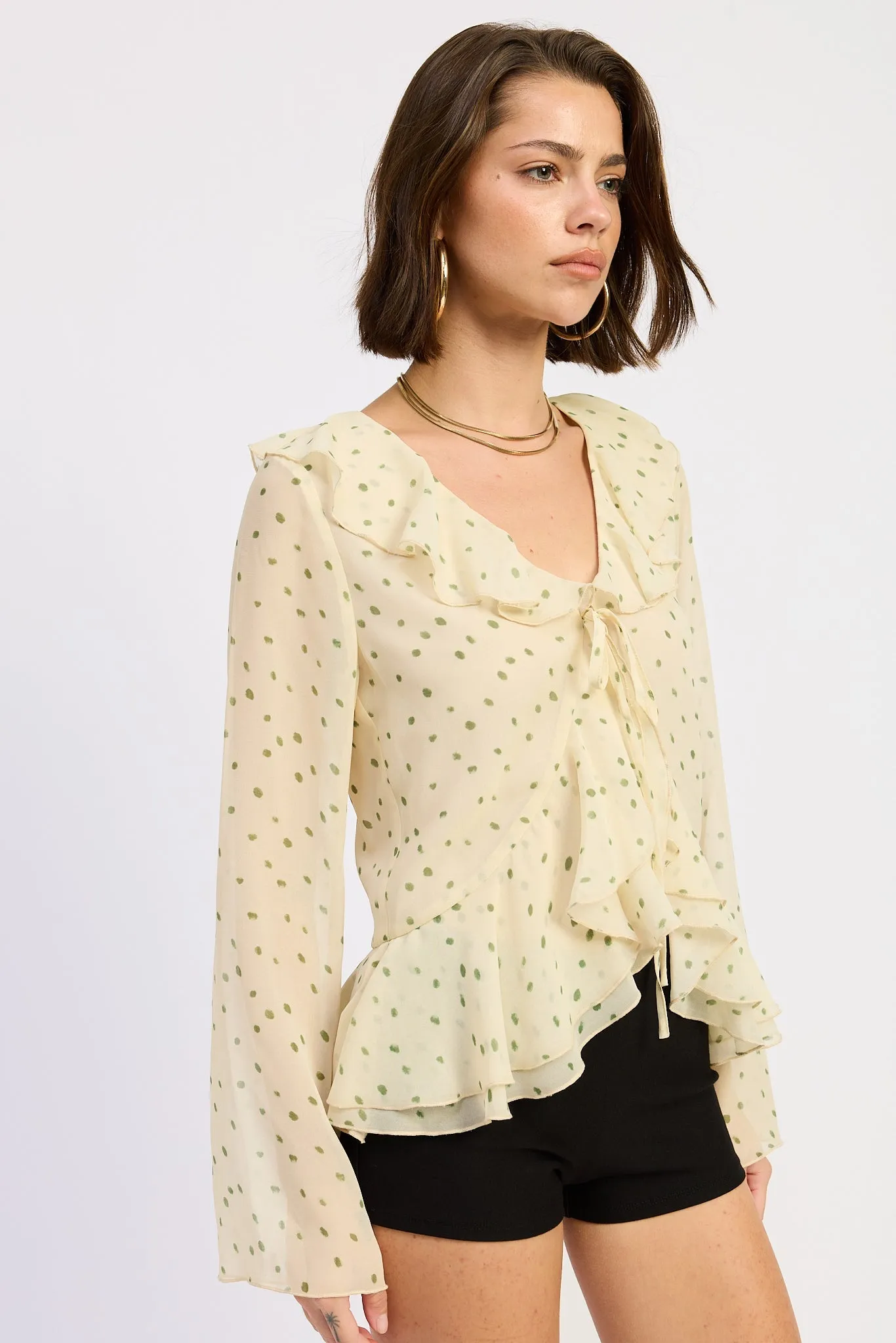 Betty Flutter Top sold by Zulily product image thumbnail 2