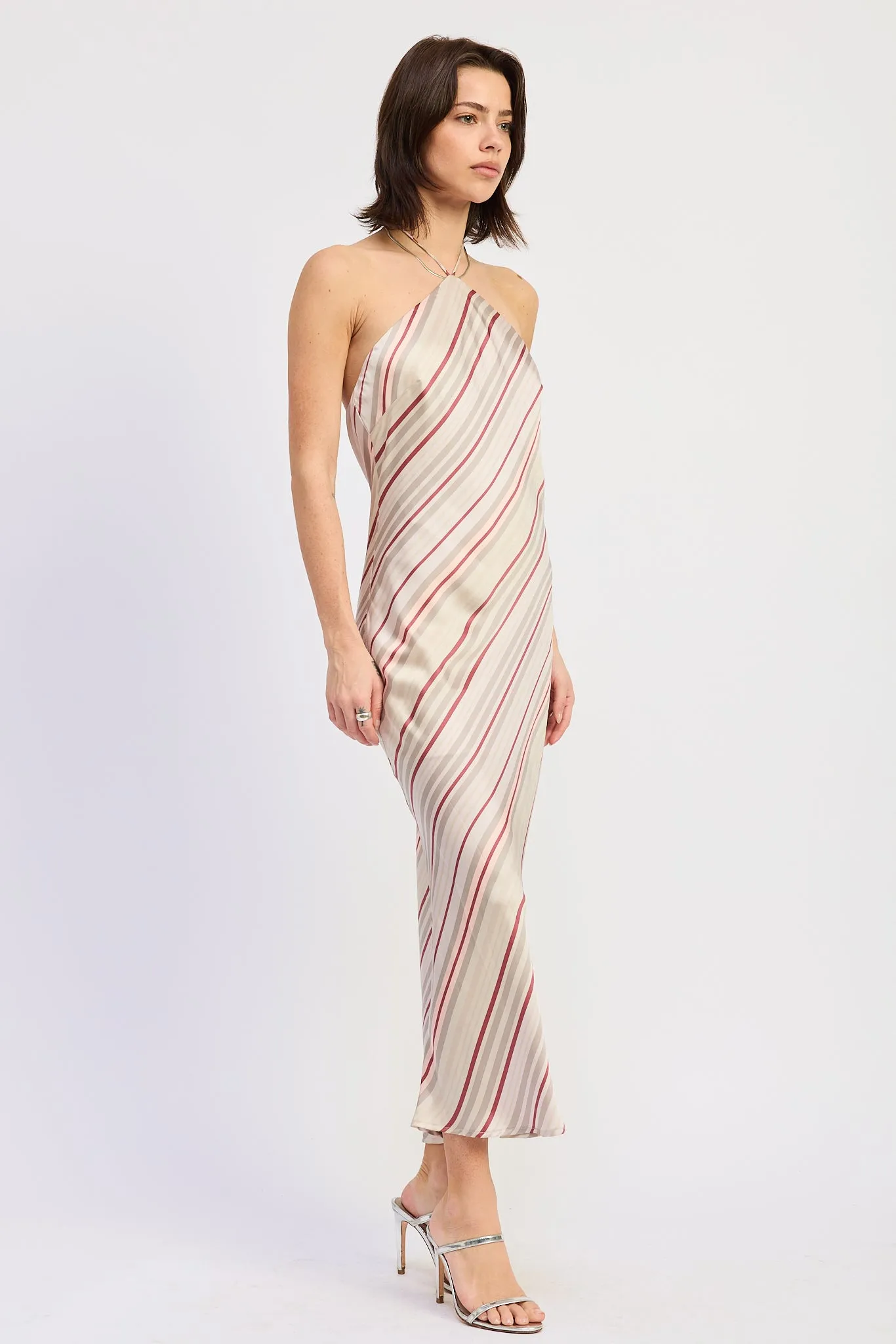 Dulcie Midi Halter Dress sold by Zulily product image thumbnail 2