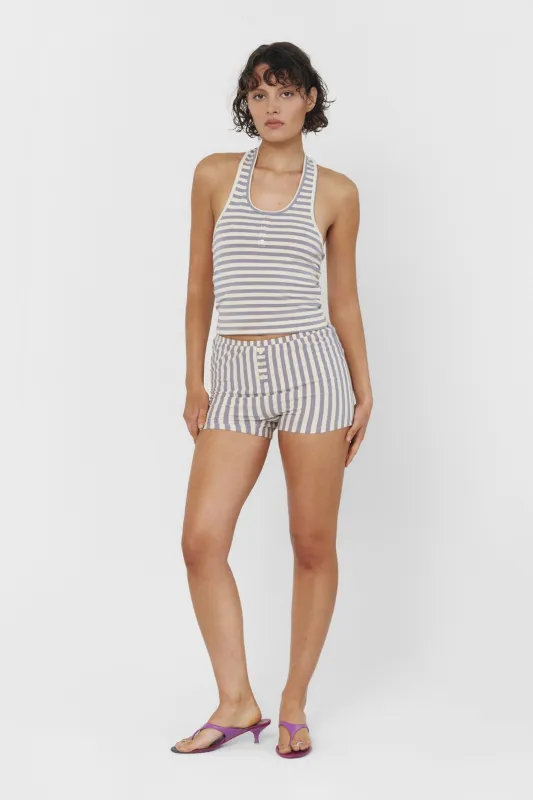Bruna Halter Top in Seaside Stripe made by Zulily
