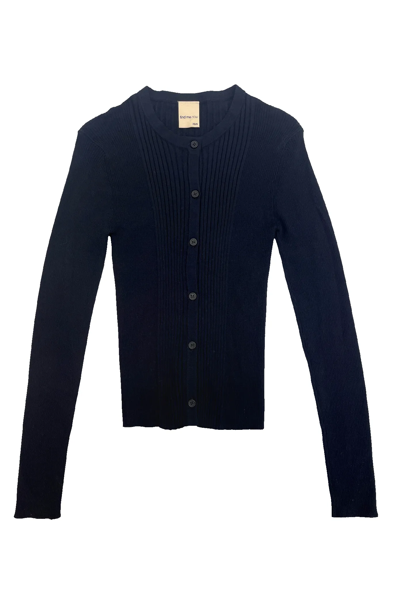 Ribbed Knit Cardigan in Navy sold by Zulily product image thumbnail 5