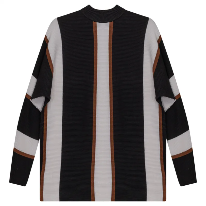 Maternity Striped Sweater made by Zulily