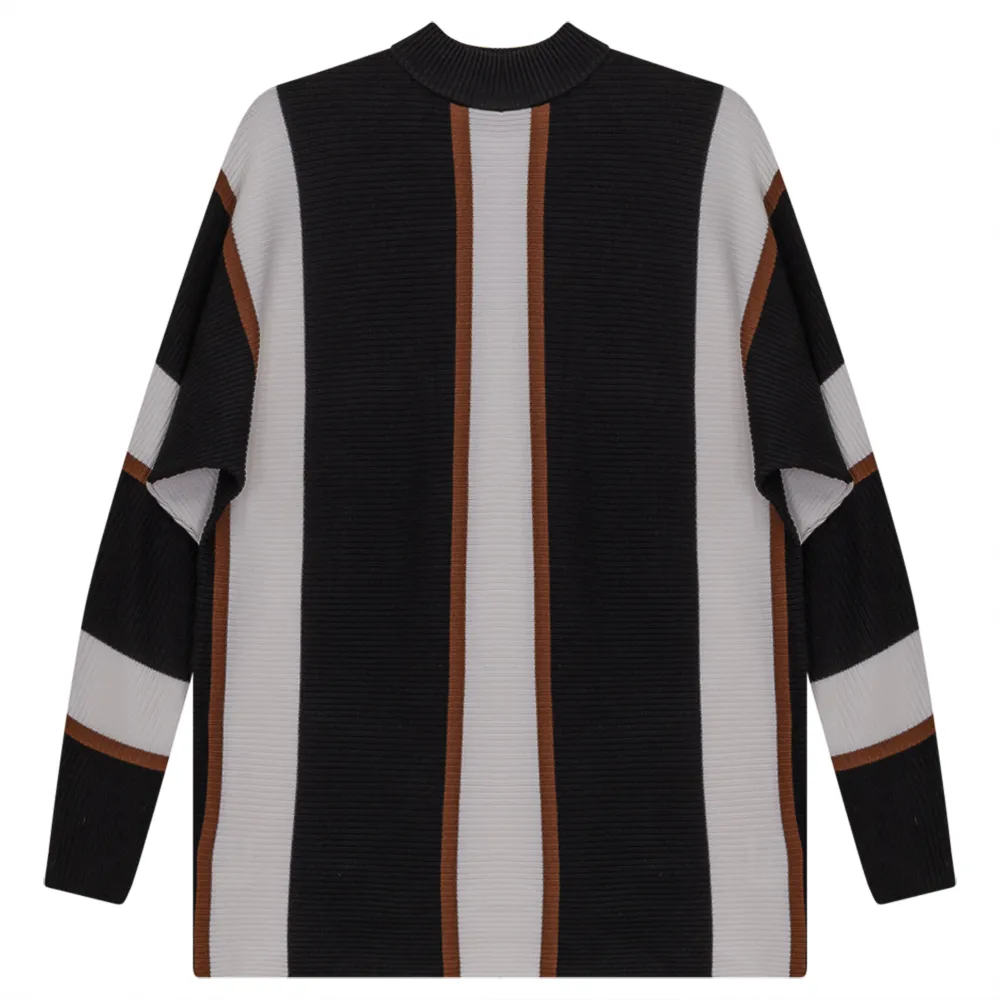 Maternity Striped Sweater sold by Zulily