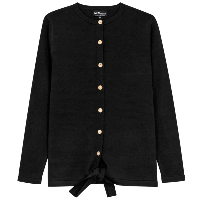 Maternity Tie Knit Cardigan made by Zulily