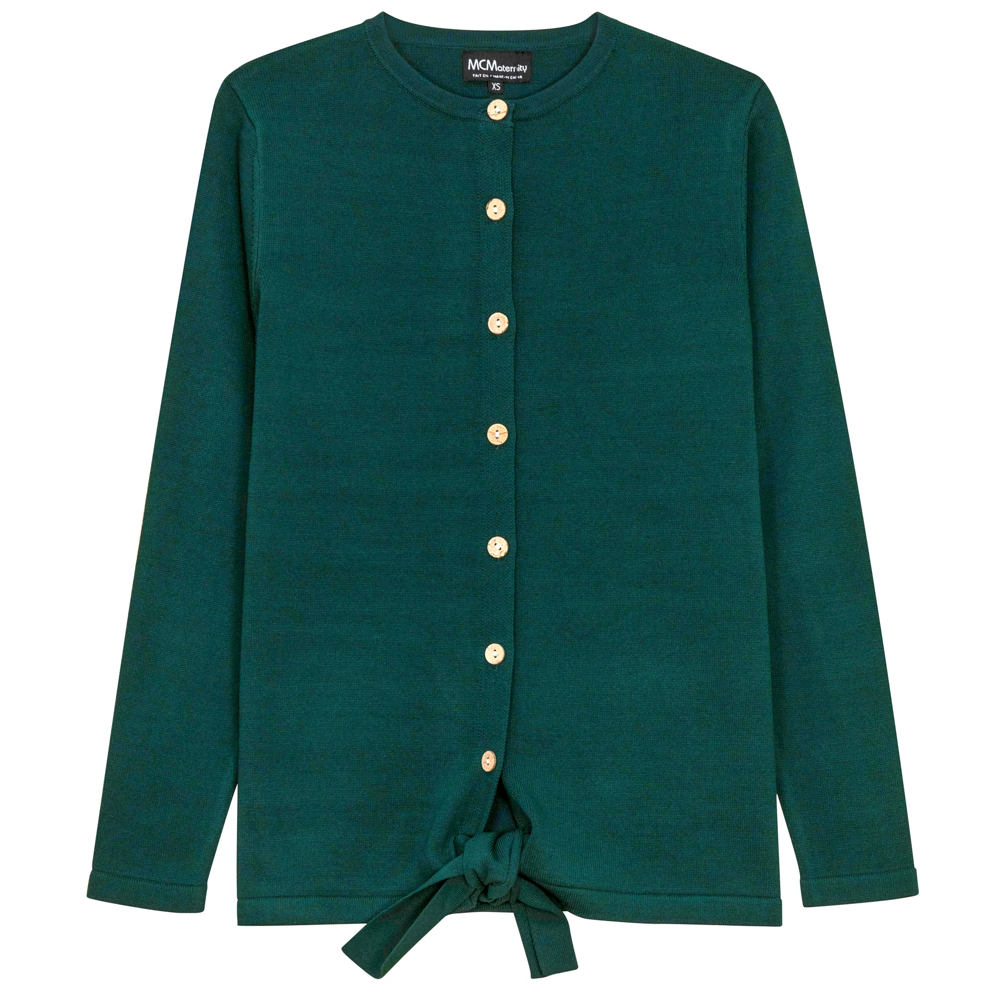 Maternity Tie Knit Cardigan sold by Zulily product image thumbnail 2