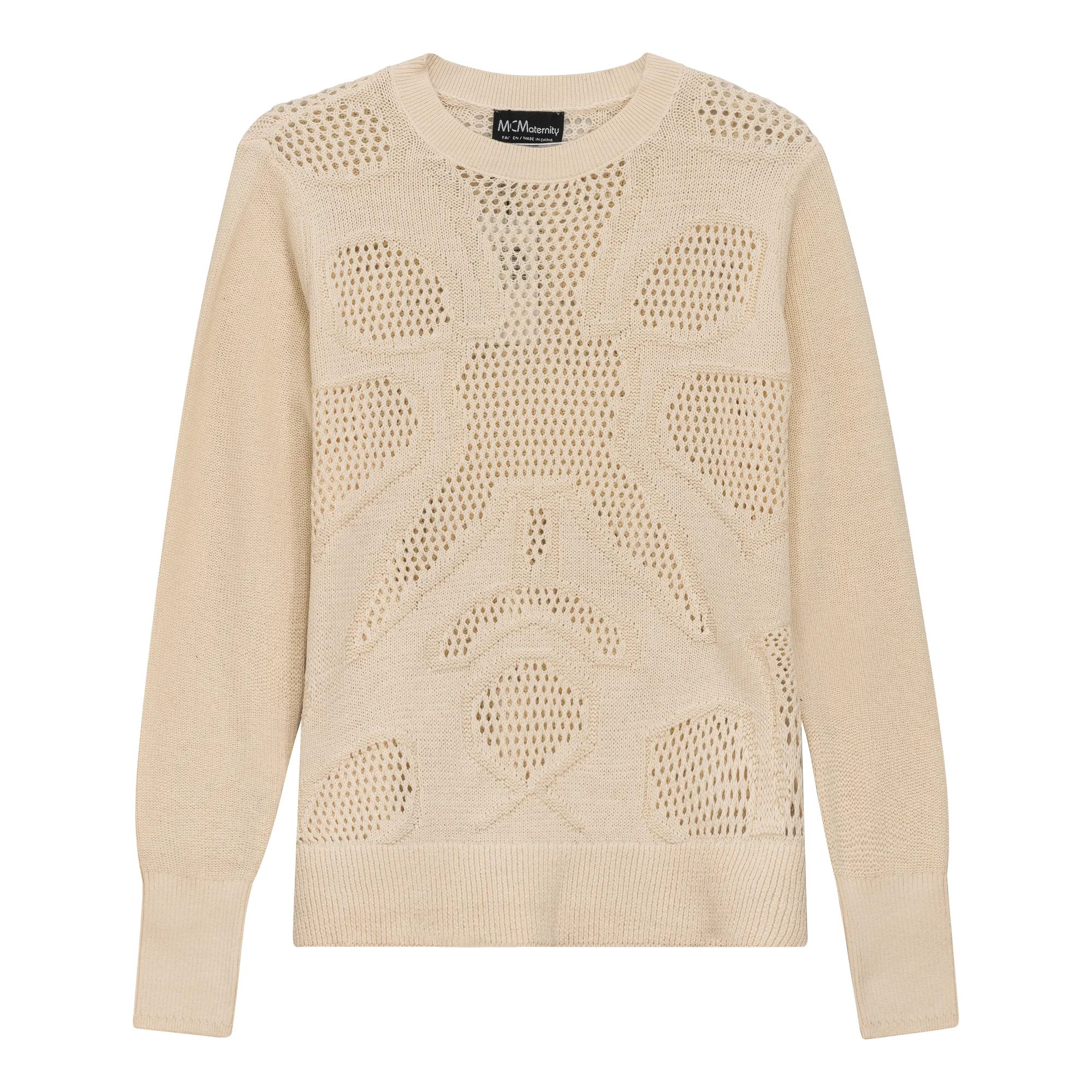 Maternity Knitted Boucle Sweater sold by Zulily product image thumbnail 2