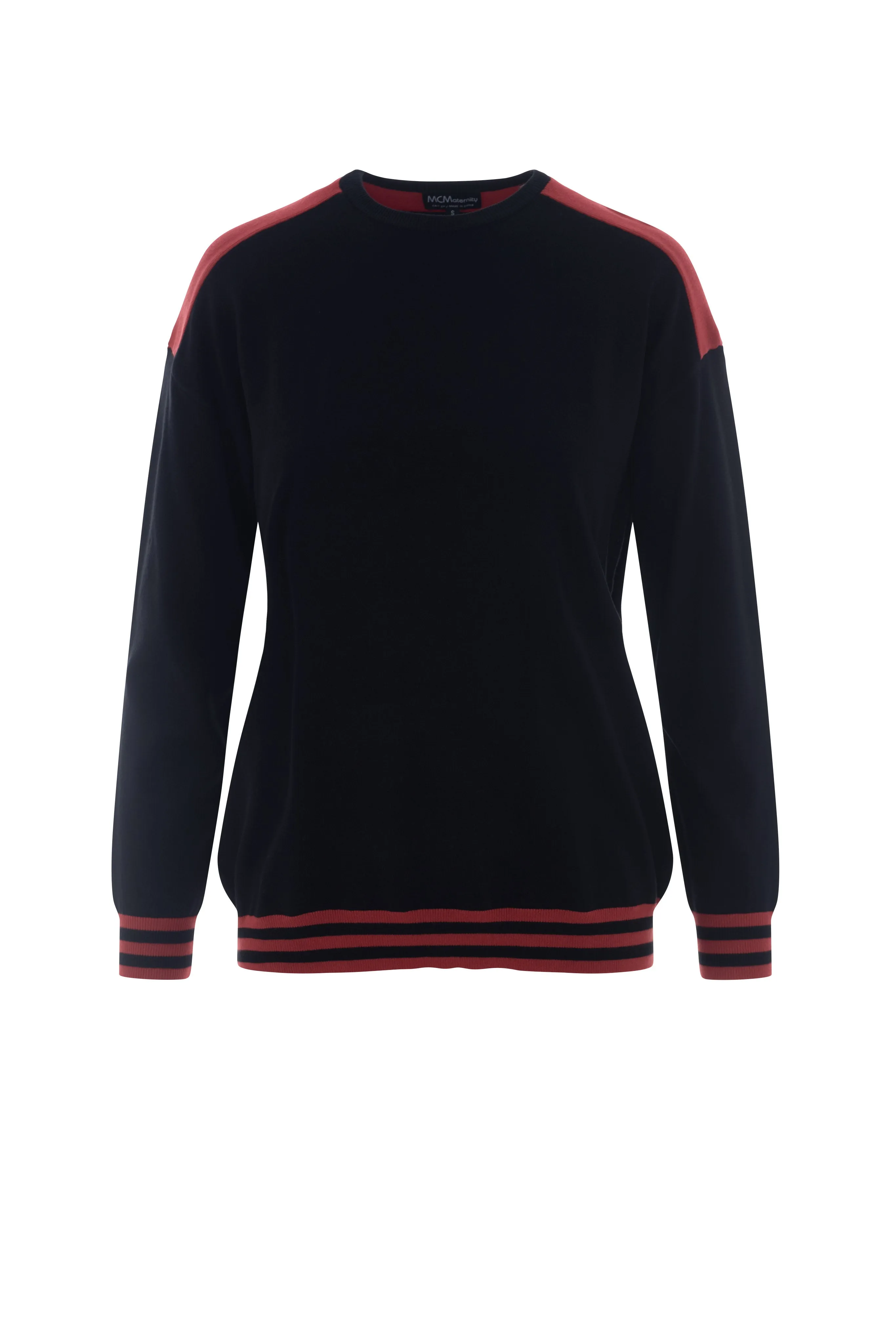 Maternity Color Blocked Dolman Sweater sold by Zulily product image thumbnail 2