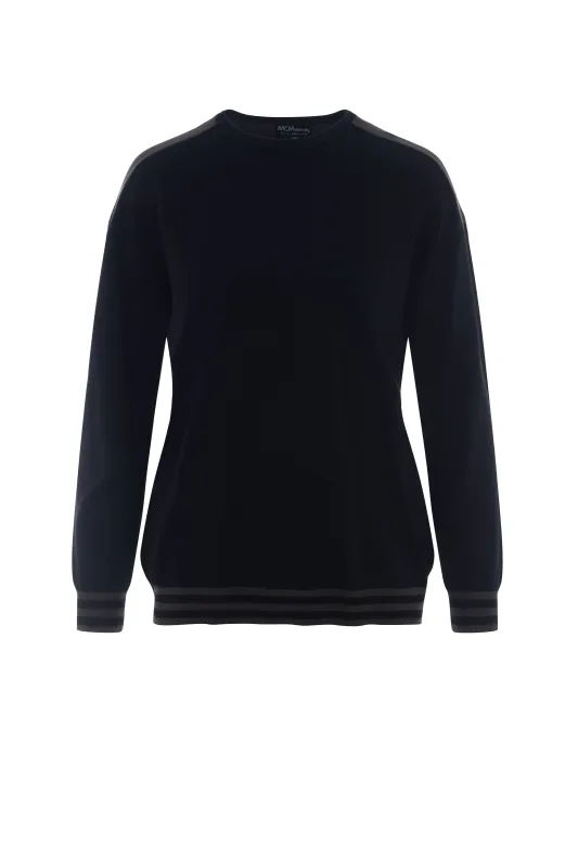 Maternity Color Blocked Dolman Sweater made by Zulily