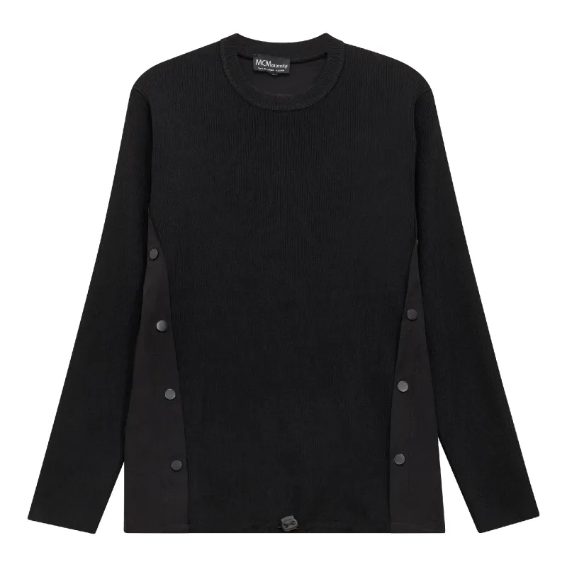 Ribbed Knit Maternity Combo Sweater made by Zulily