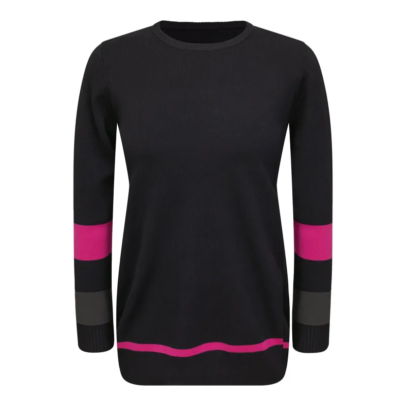 Maternity Contrast Sweater made by Zulily