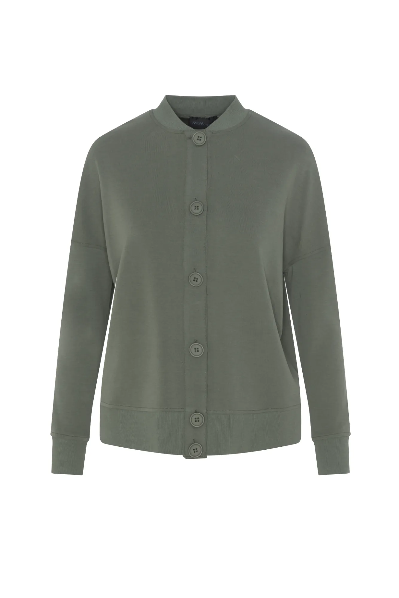Maternity Cropped Sweat Shirt Cardigan sold by Zulily product image thumbnail 2