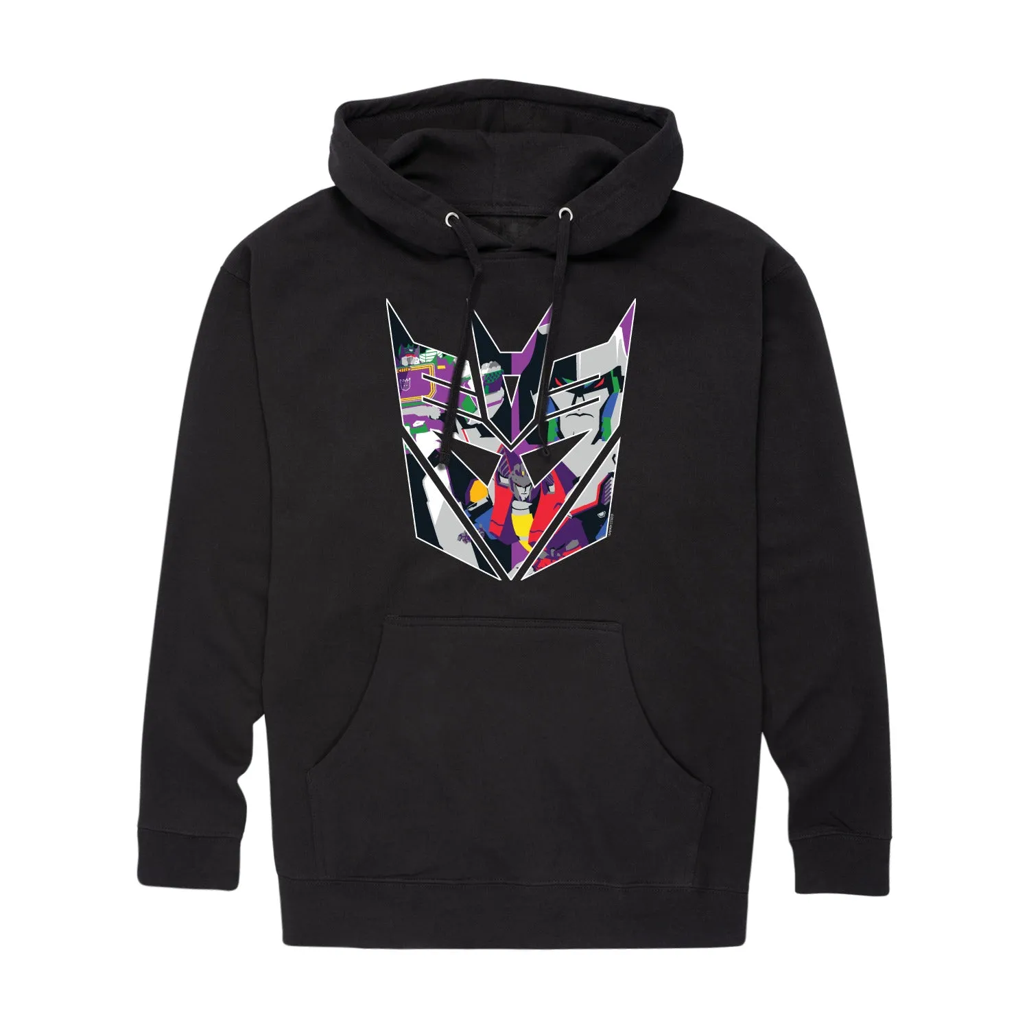 Transformers - Decepticon Color Block Logo - Men's Pullover Hoodie sold by Zulily