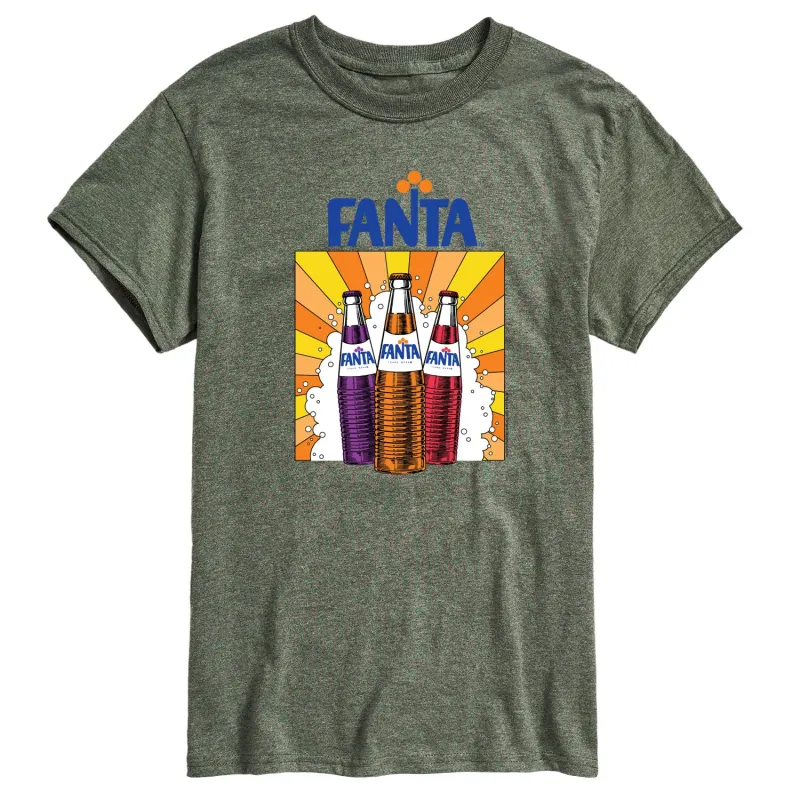 Fanta - 70s Pop Style - Men's Short Sleeve Graphic T-Shirt made by Zulily