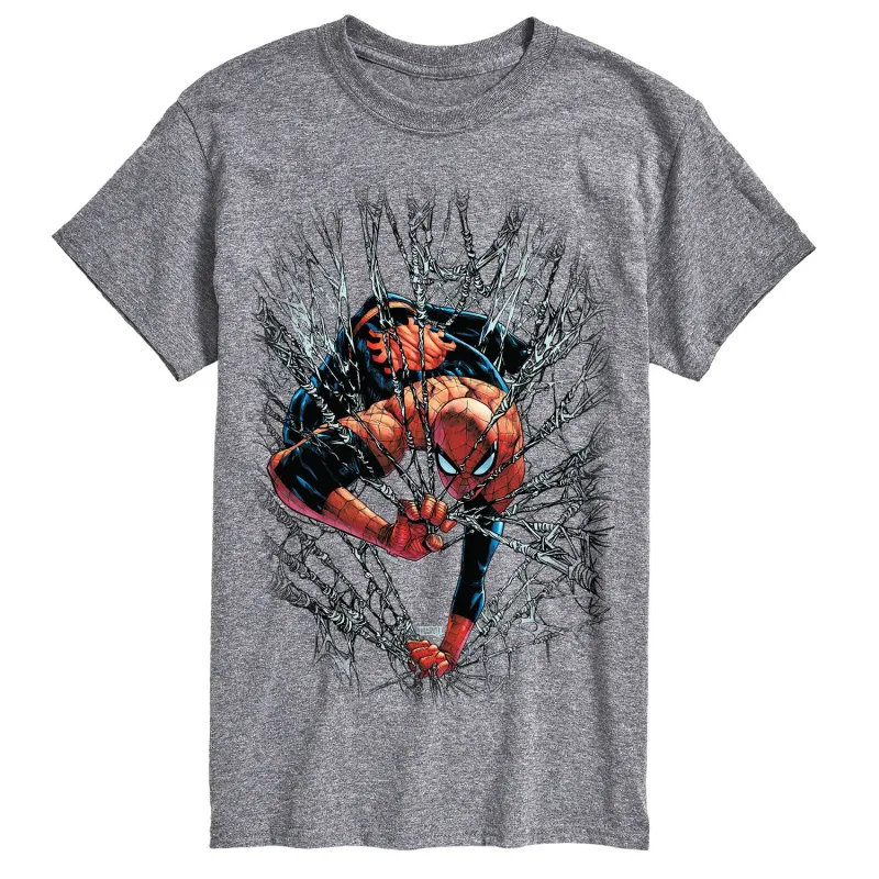 Marvel Spider-Man - Webs - Men's Short Sleeve Graphic T-Shirt made by Marvel