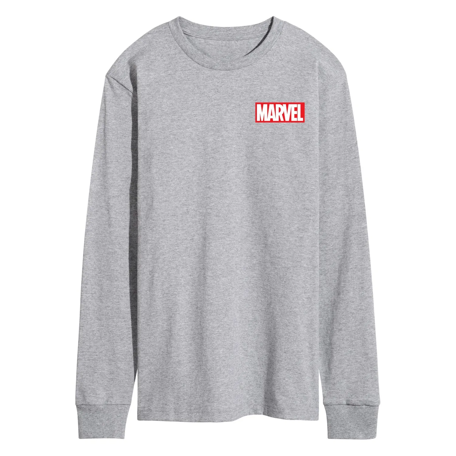 Marvel - Logo Collage - Men's Long Sleeve Graphic T-Shirt sold by Zulily