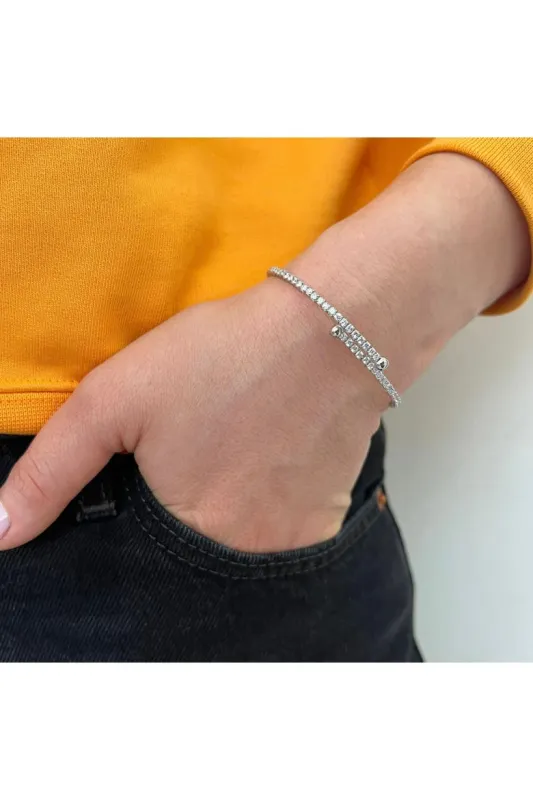 Wrap Around Tennis Bracelet made by Zulily