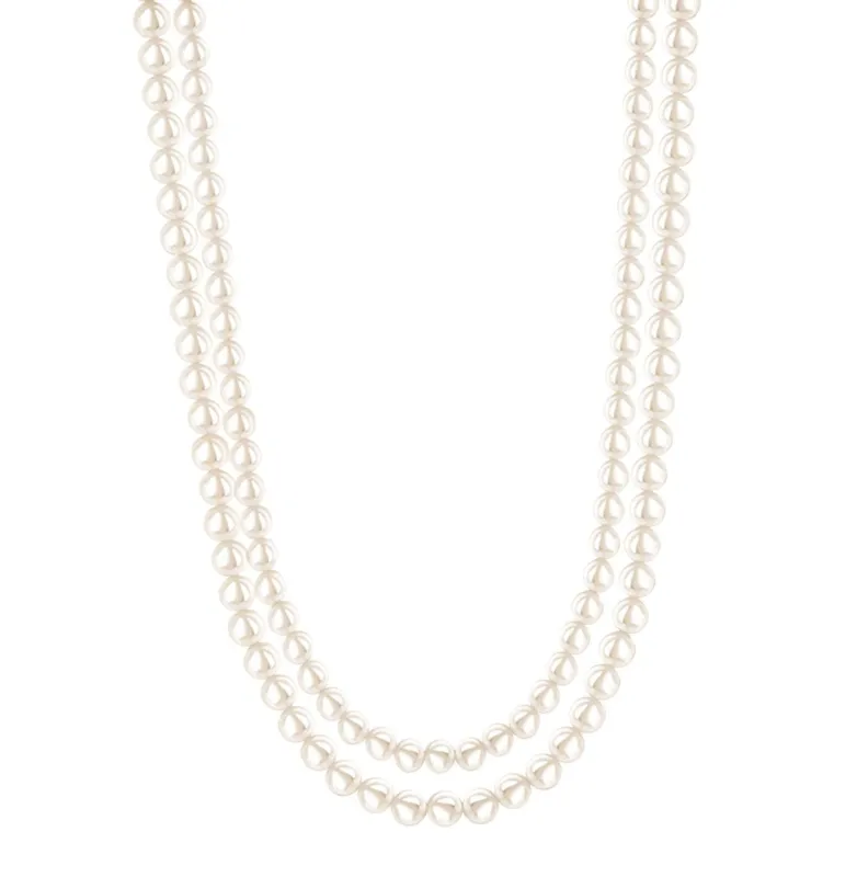 Double Strand Pearl Necklace made by Zulily