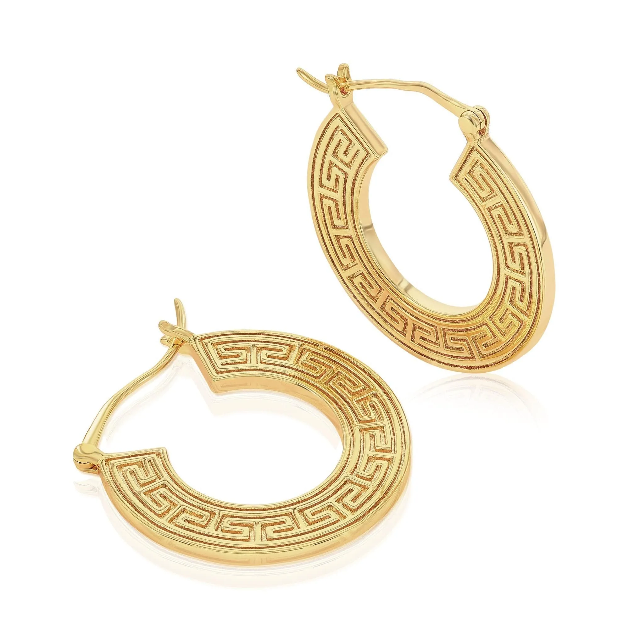 Greek Designed Hoops sold by Zulily product image thumbnail 2
