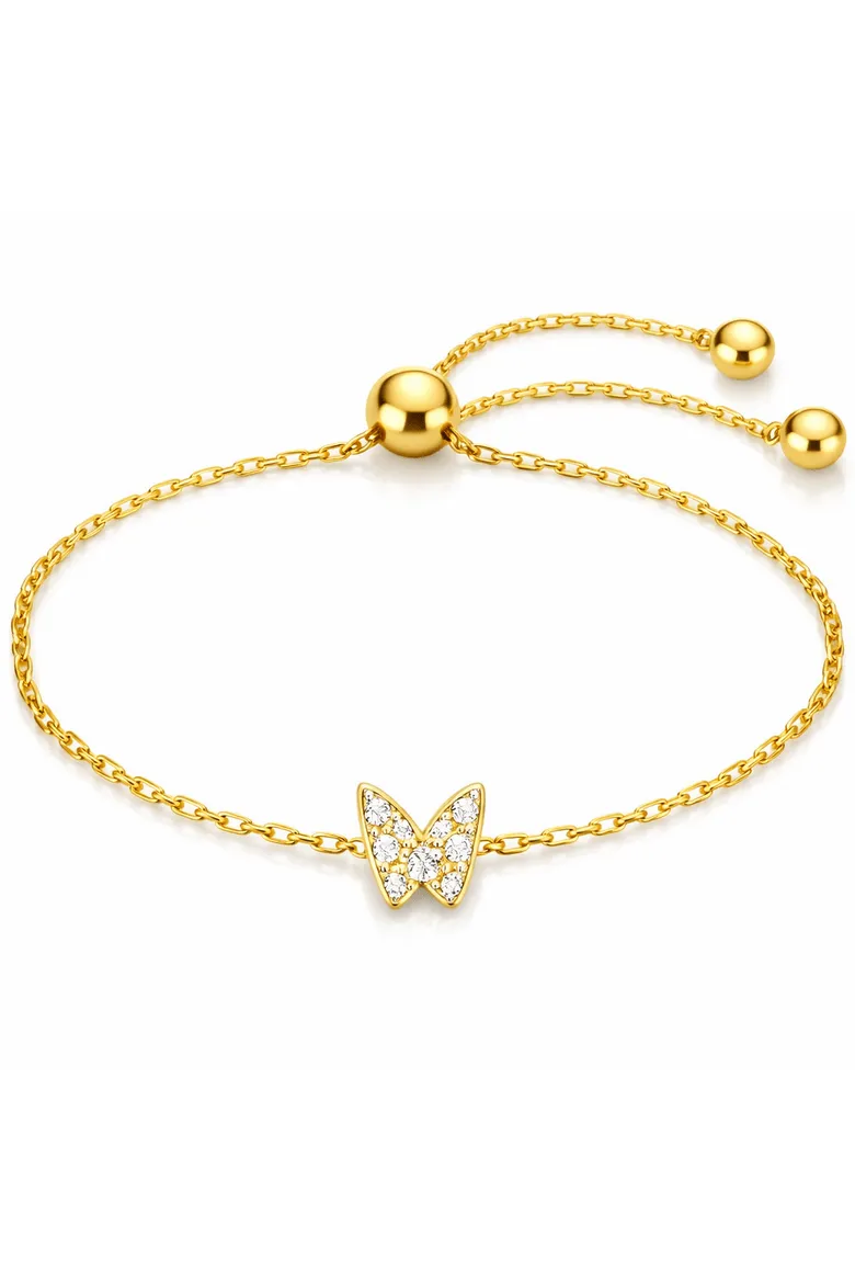 Adjustable Butterfly Bracelet sold by Zulily