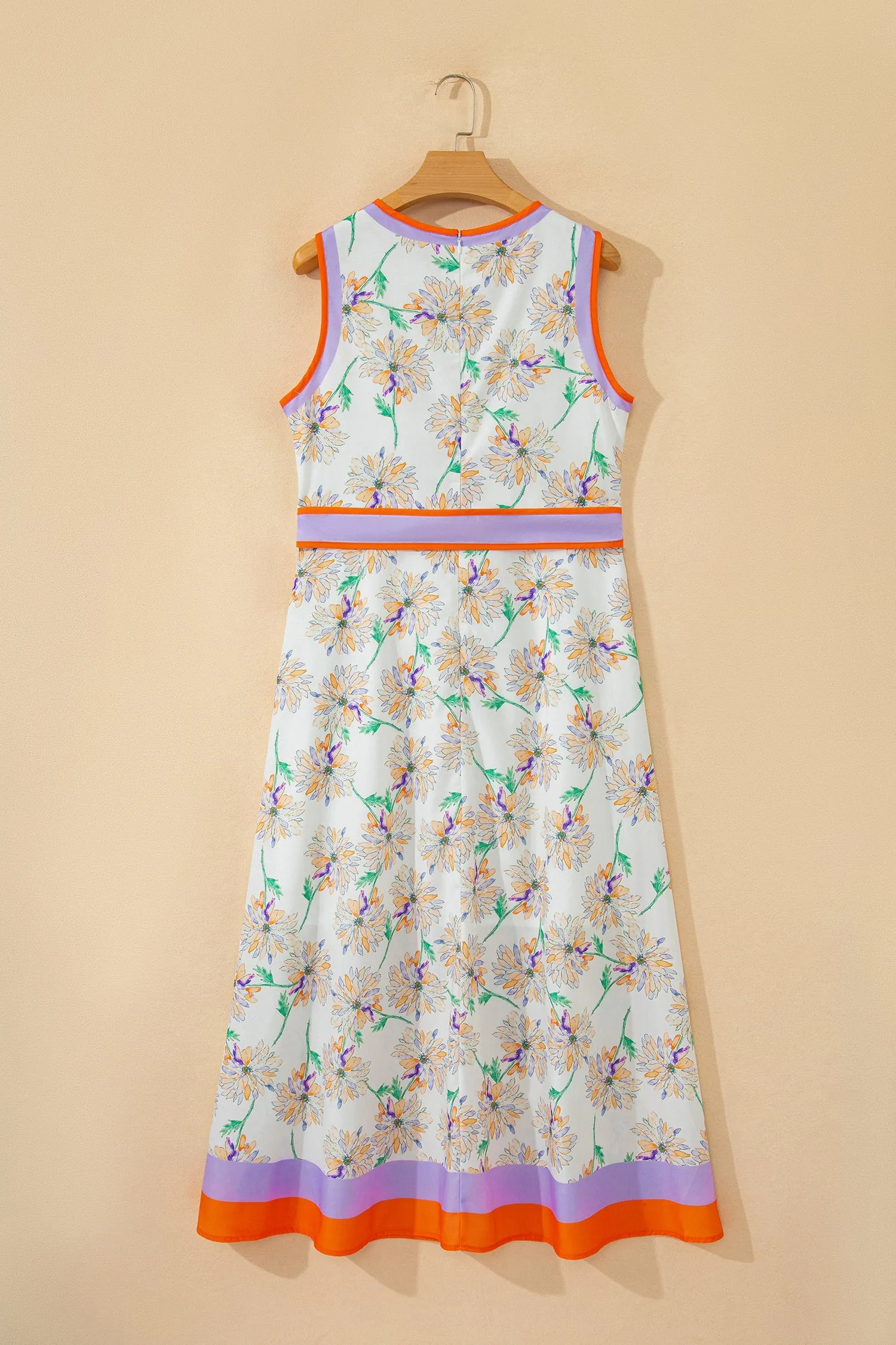 Threaded Pear Daphne Belted Sleeveless Maxi Dress sold by Zulily product image thumbnail 4