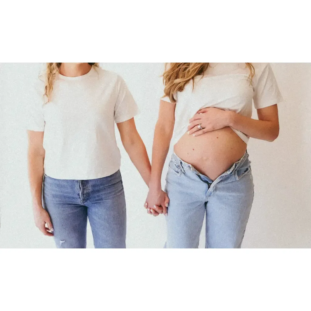 The Mom Crop in Antique White sold by Zulily product image thumbnail 2