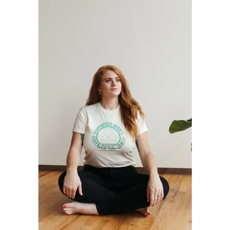 Empowered Women Empower the World Inspiring Graphic T-shirt made by Zulily