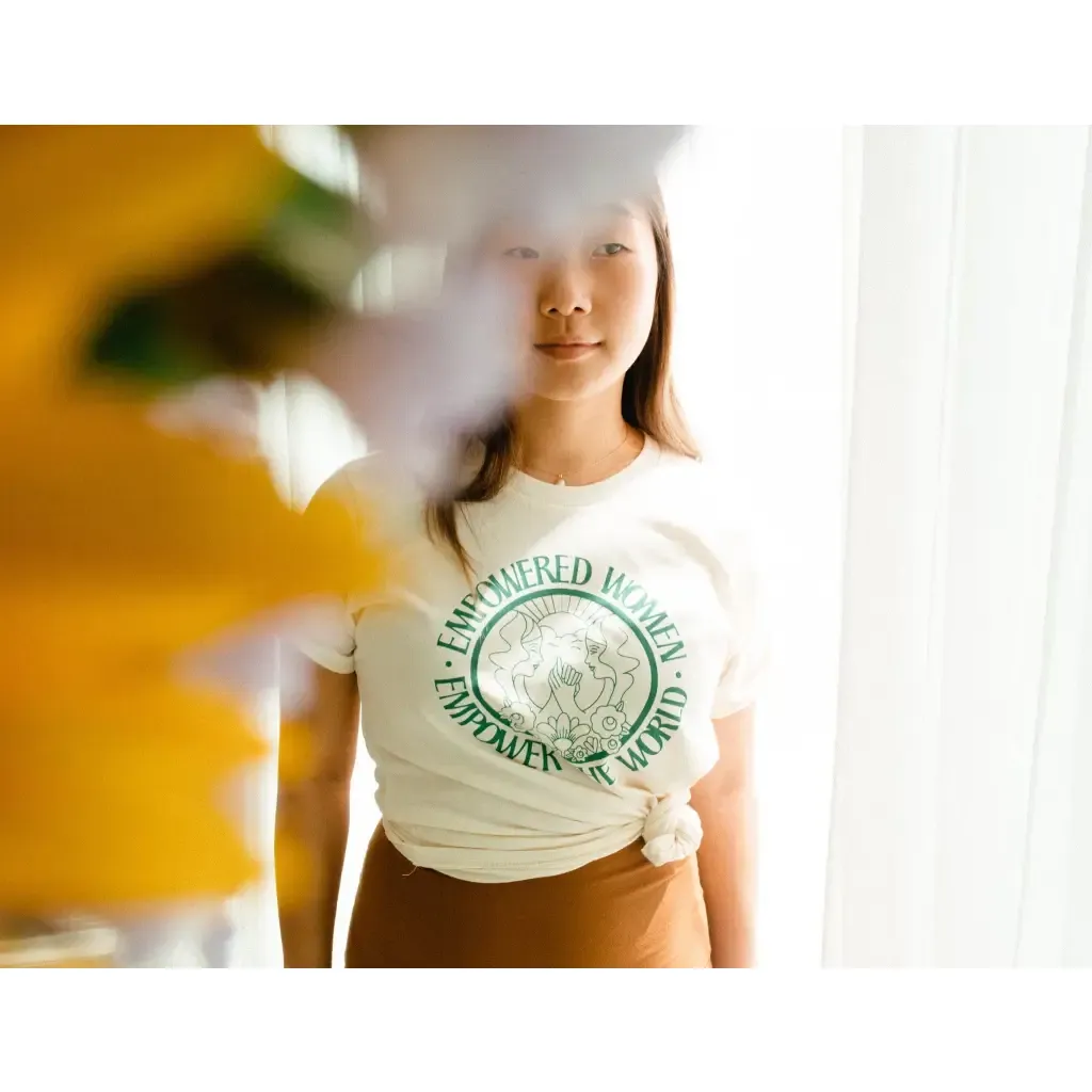 Empowered Women Empower the World Inspiring Graphic T-shirt sold by Zulily product image thumbnail 5