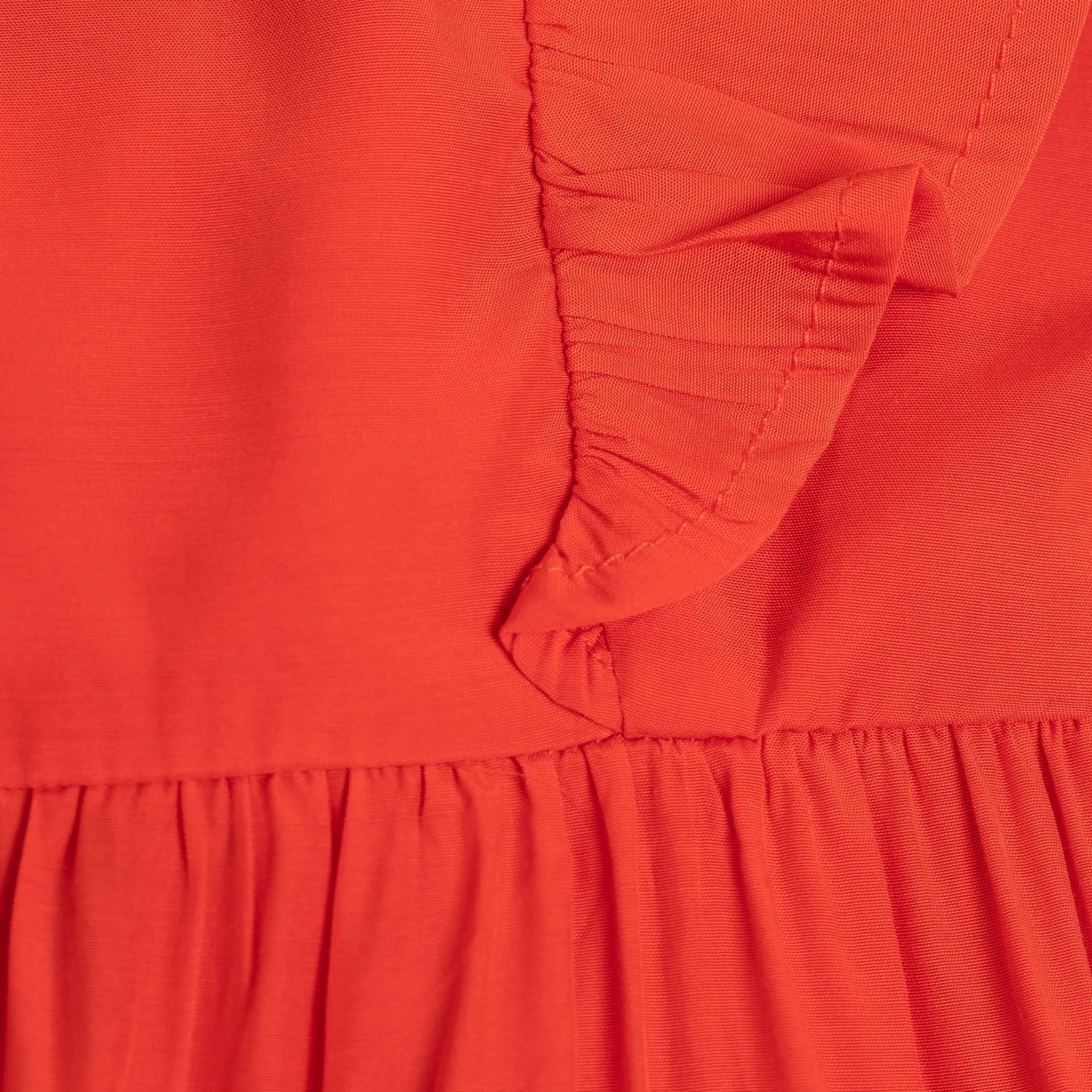 Open Back Ruffle Midi Dress sold by Zulily product image thumbnail 5