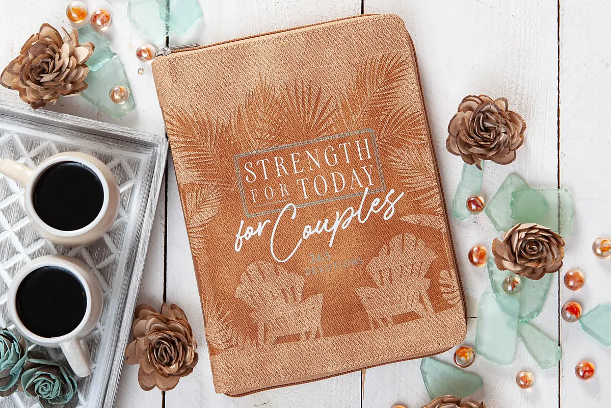 Strength for Today for Couples (Zippered Devotional) made by Zulily
