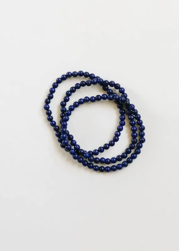 Polished Lapis || Adult Bracelet made by Zulily