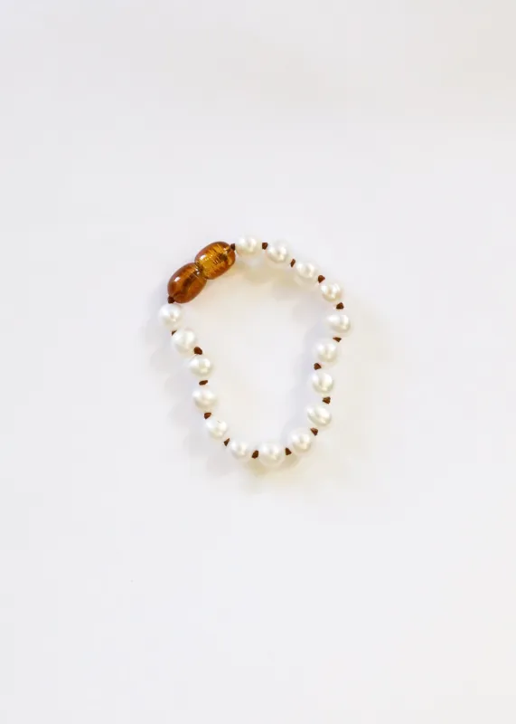 Pure Gemstone + Pearl || Anklet or Bracelet made by Zulily
