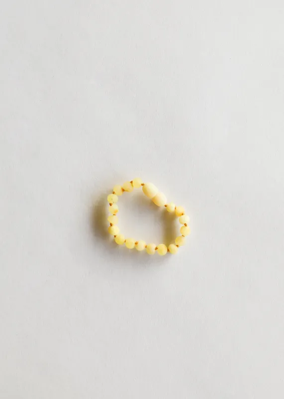 Raw Butterscotch Baltic Amber || Anklet or Bracelet made by Zulily