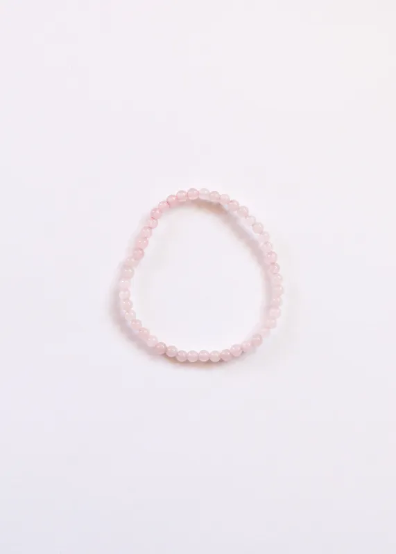 Polished Rose Quartz || Adult Bracelet made by Zulily