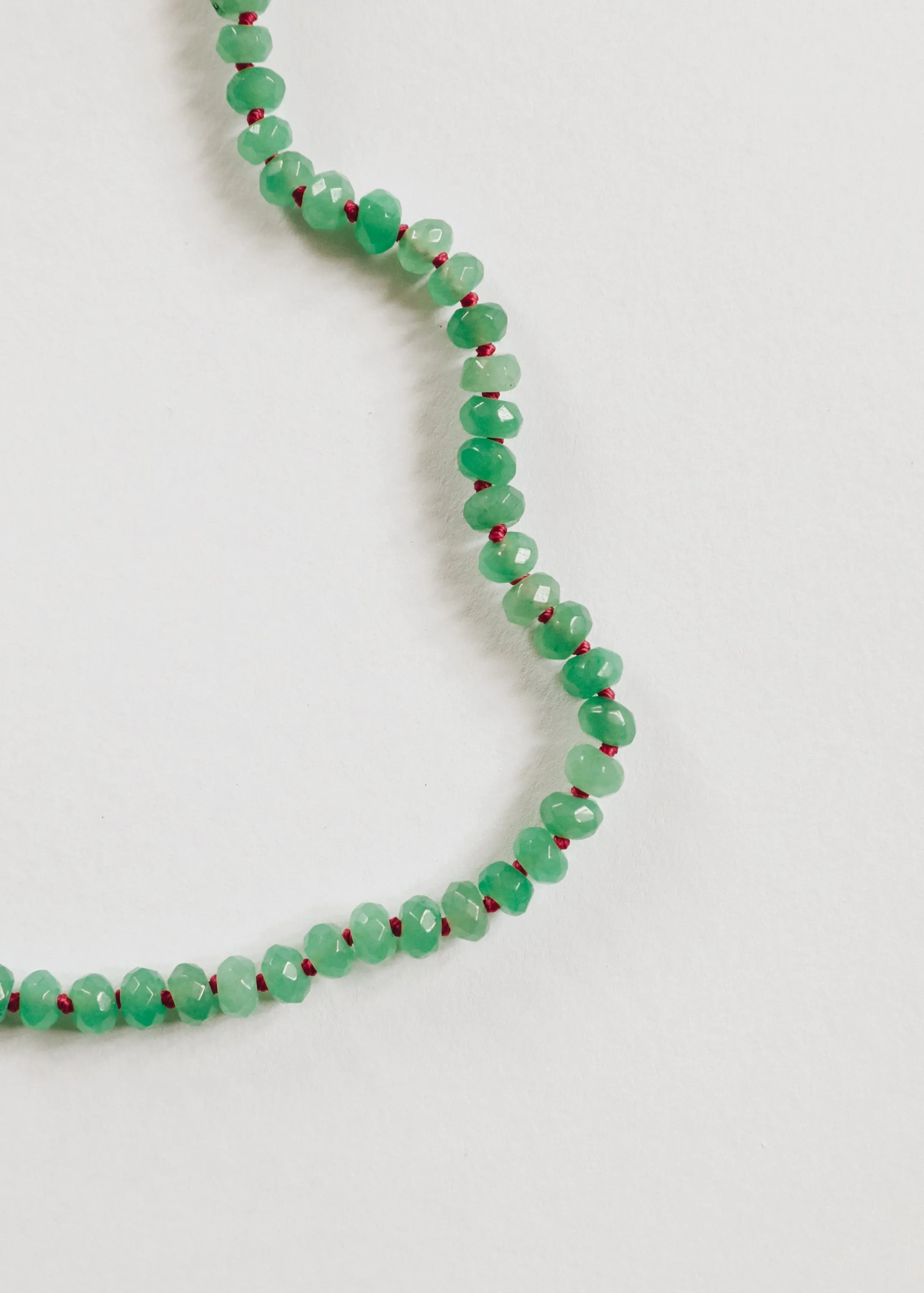 Natural Aventurine + 14k Gold Filled Toggle || Gemstone Bracelet or Anklet sold by Zulily product image thumbnail 3