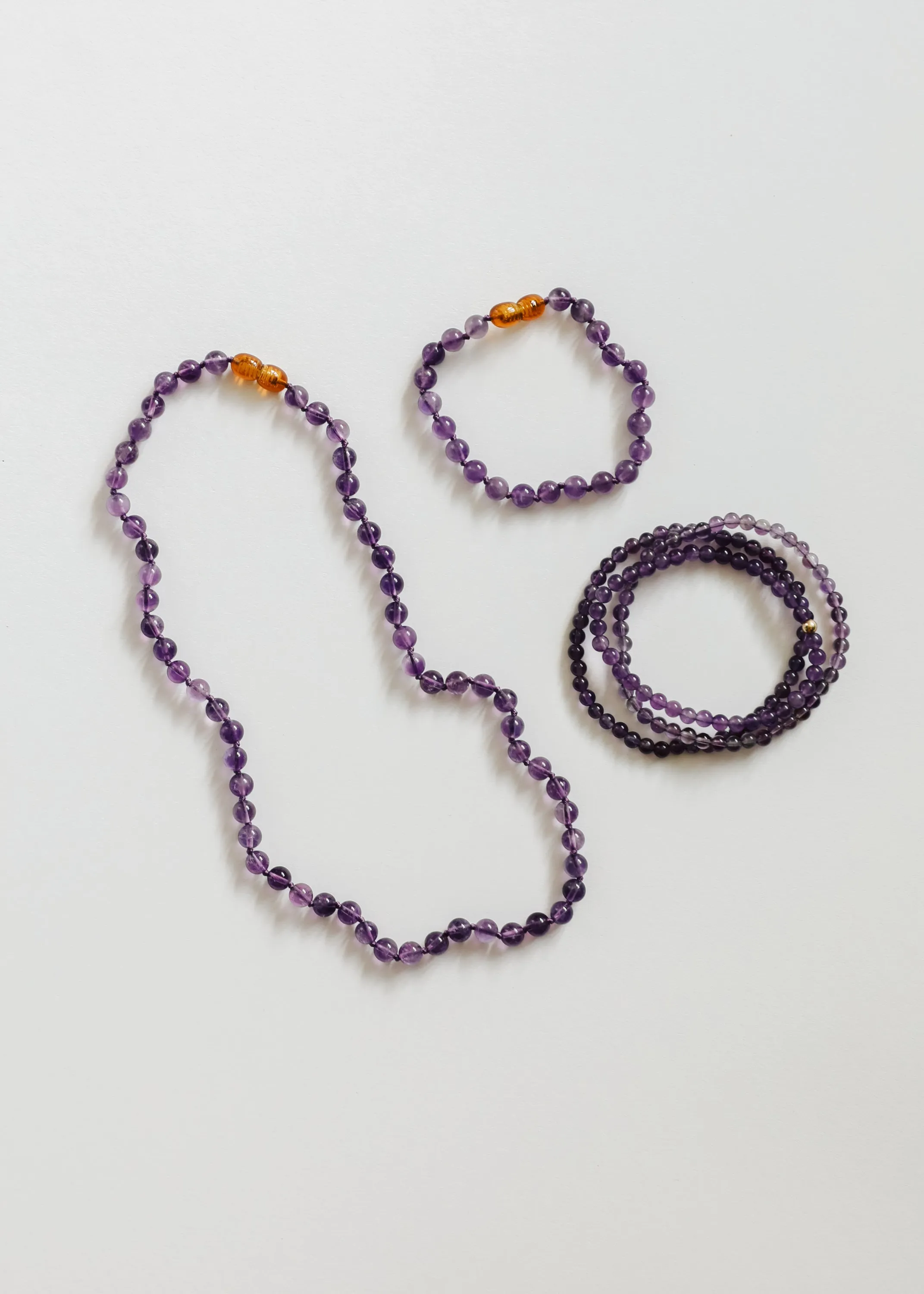 Pure Gemstone + Amethyst || Anklet or Bracelet sold by Zulily product image thumbnail 5