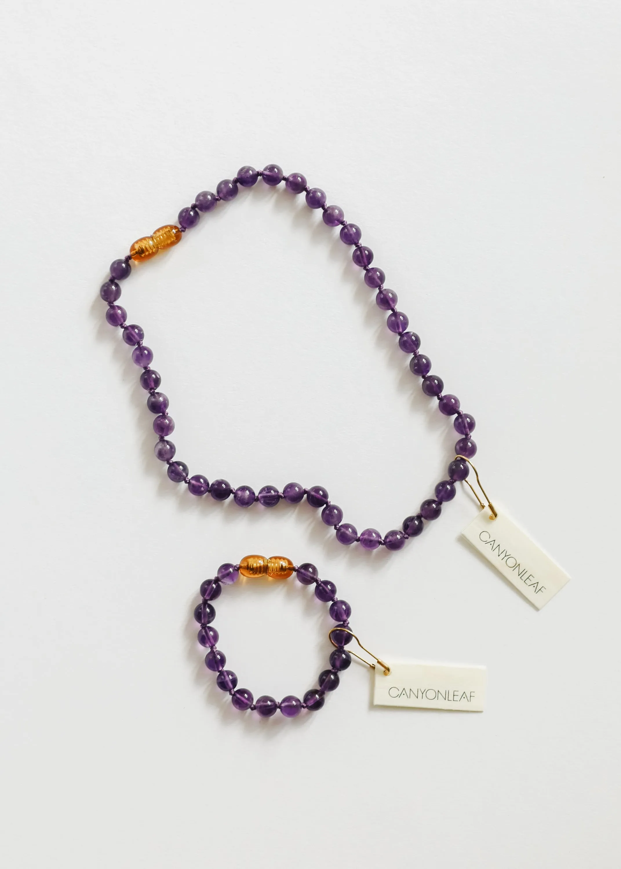 Pure Gemstone + Amethyst || Anklet or Bracelet sold by Zulily product image thumbnail 2