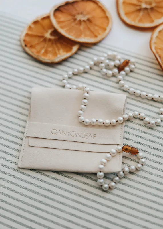 Pure Gemstone + Pearl || Necklace and Bracelet || Gift Set made by Zulily