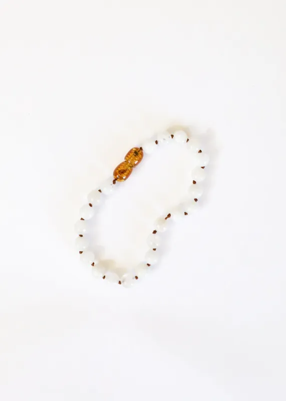 Pure Gemstone + Moonstone || Anklet or Bracelet made by Zulily