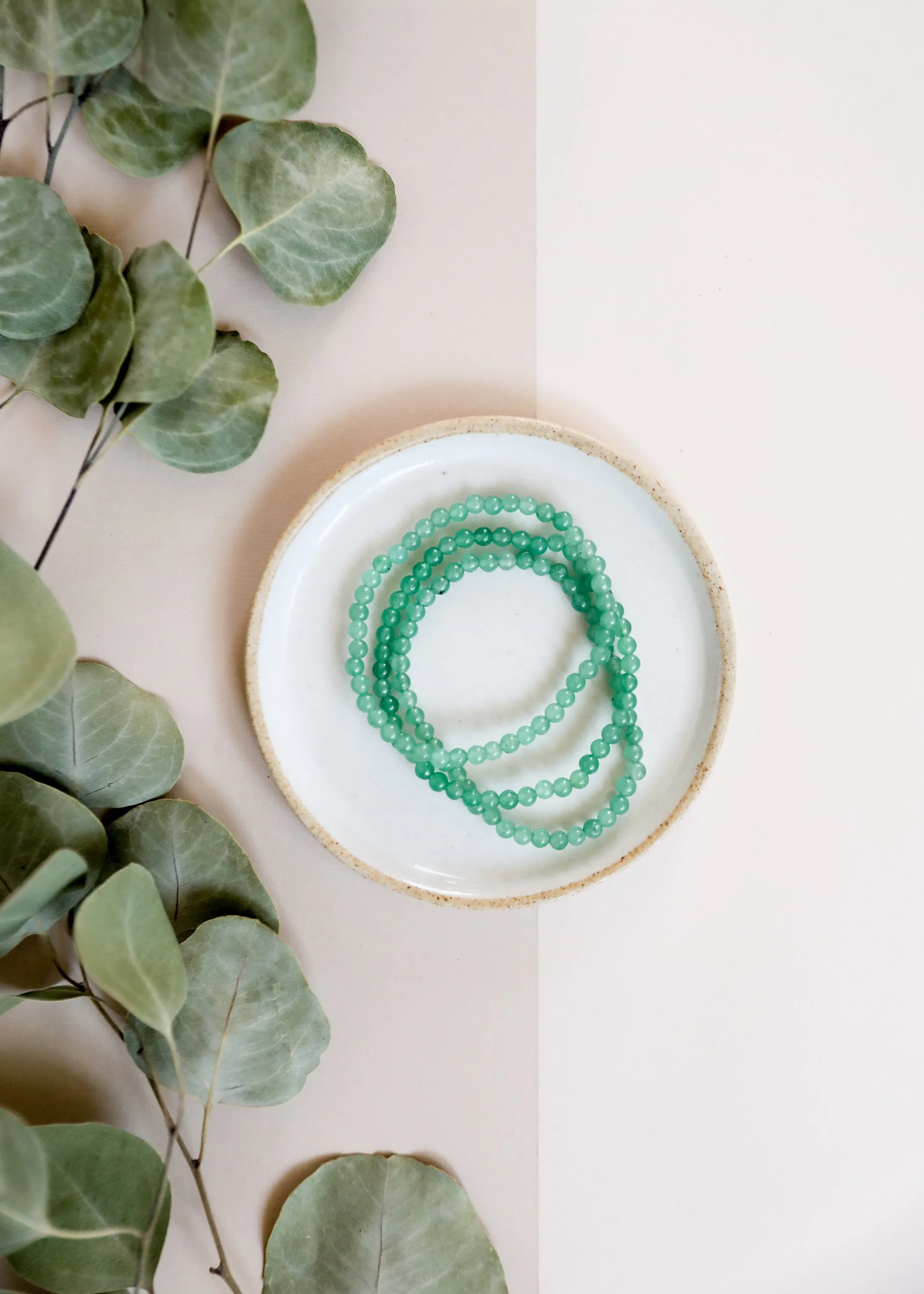 Polished Aventurine || Adult Bracelet sold by Zulily product image thumbnail 2