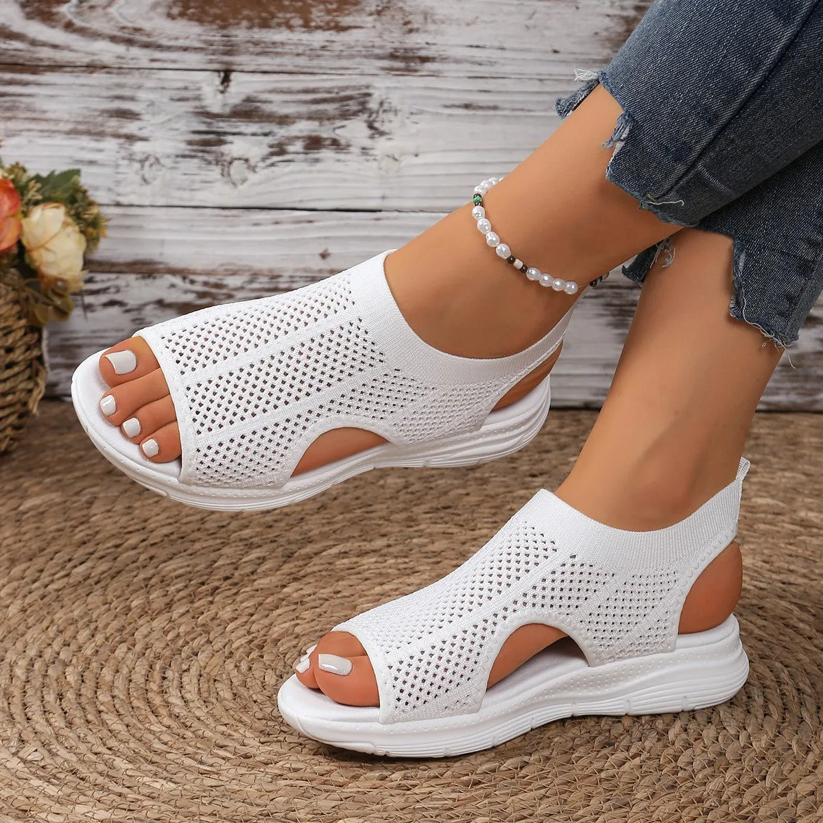Breathable Mesh Open Toe Sandals sold by Zulily product image thumbnail 4