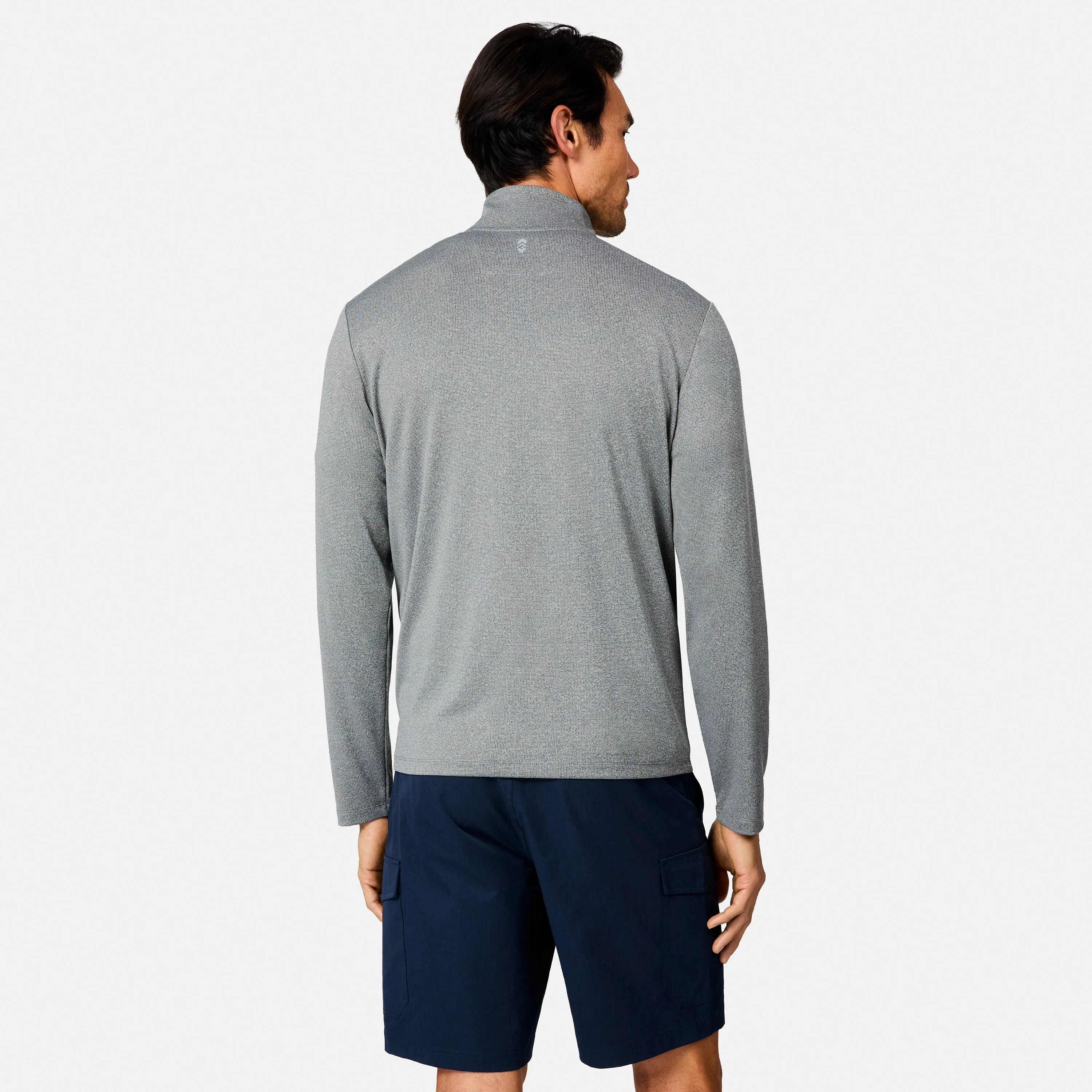 Men's Tech Double Face Quarter Zip Shirt sold by Zulily product image thumbnail 3