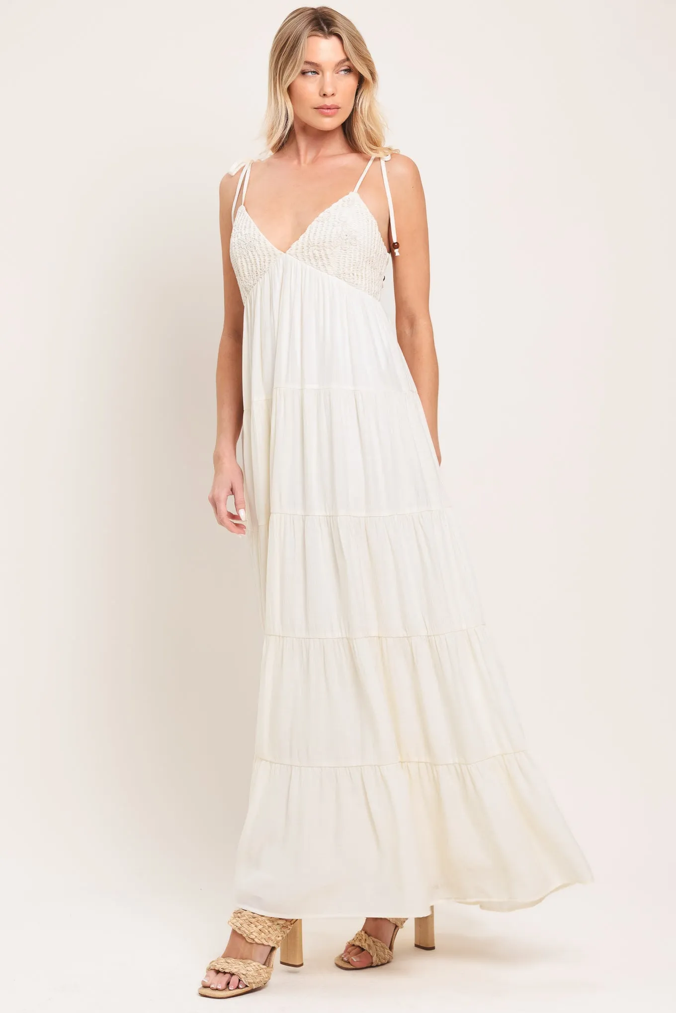 Azure Reverie Woven Maxi Dress sold by Zulily product image thumbnail 5