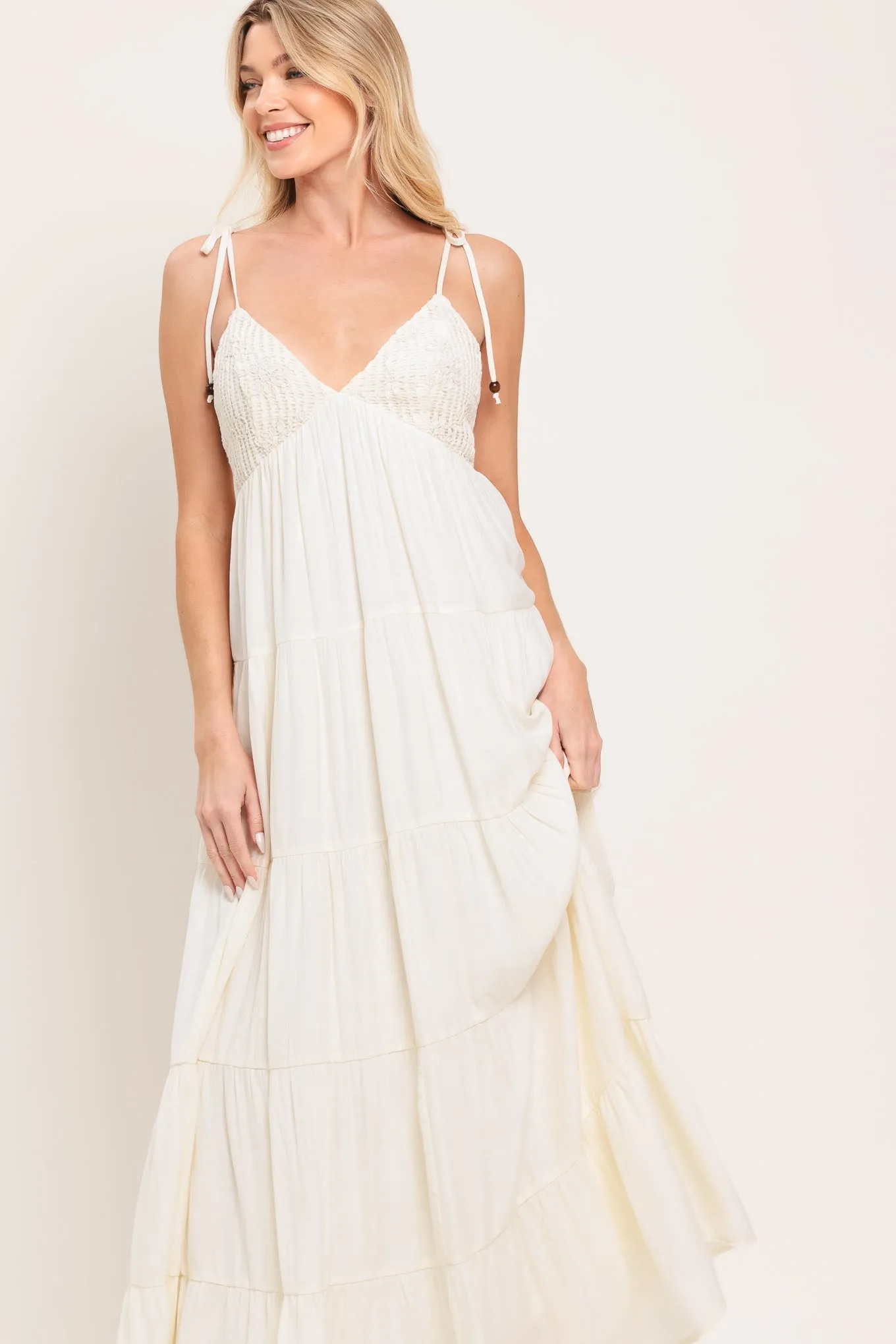 Azure Reverie Woven Maxi Dress sold by Zulily product image thumbnail 4