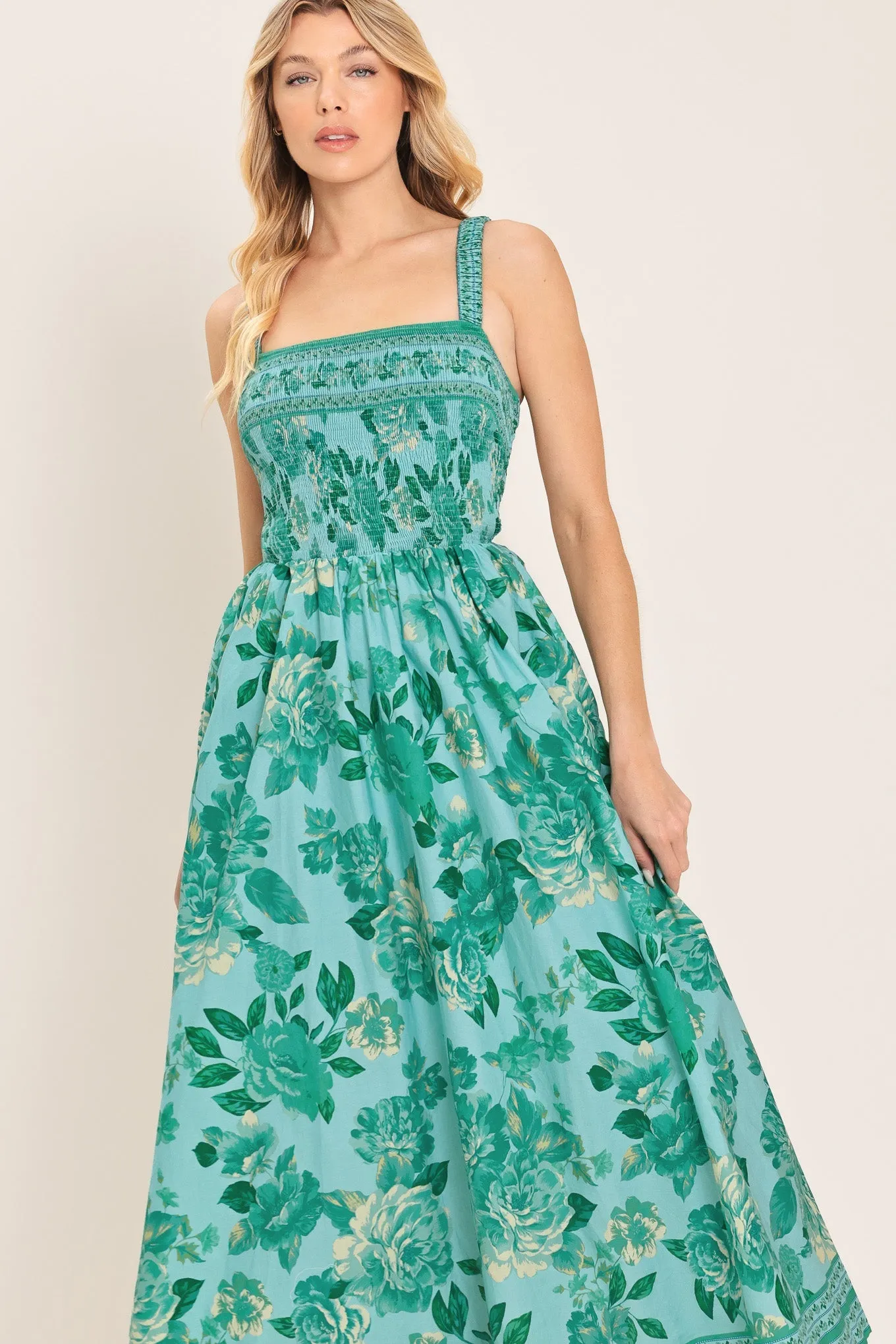 Mint Paradiso Woven Midi Dress sold by Zulily product image thumbnail 3