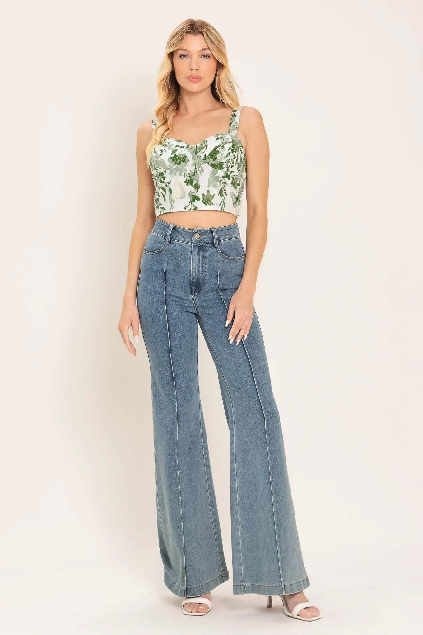 Greenhouse Romance Woven Bustier Top sold by Zulily product image thumbnail 3