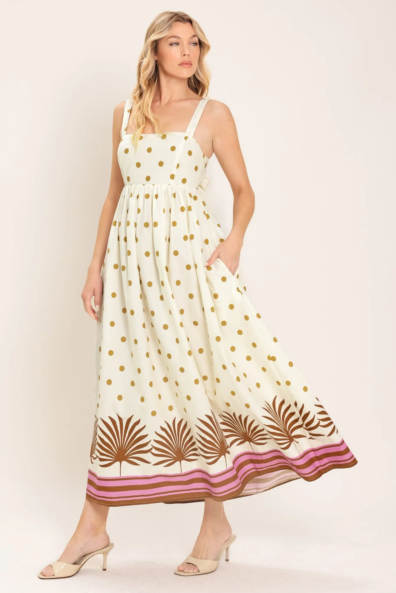 Coconut Grove Woven Midi Dress sold by Zulily product image thumbnail 3