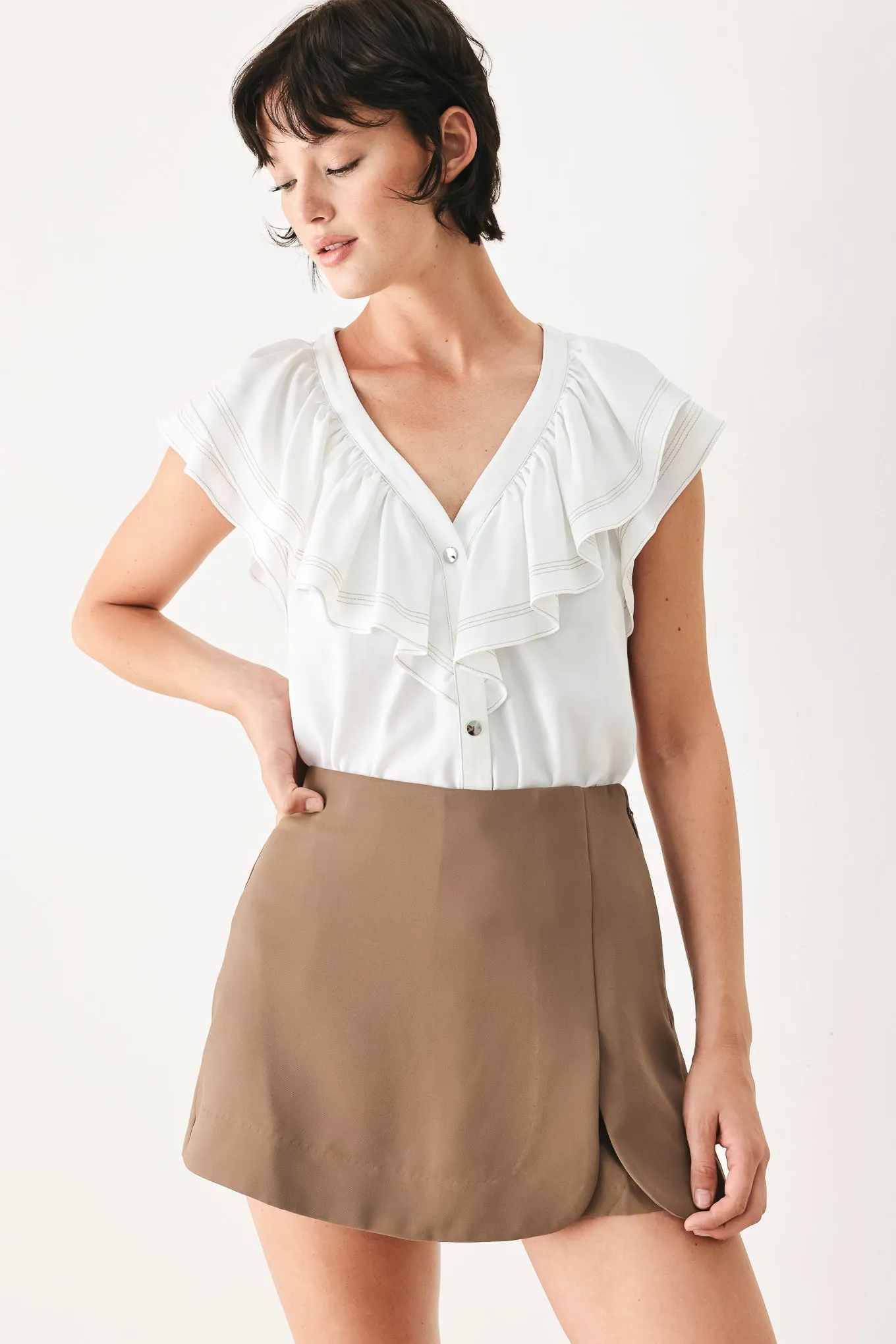 Lovely Afternoon Woven Skort sold by Zulily product image thumbnail 4