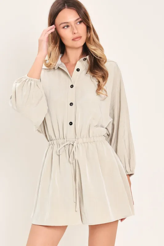 Resort Ready Woven Romper made by Flying Tomato