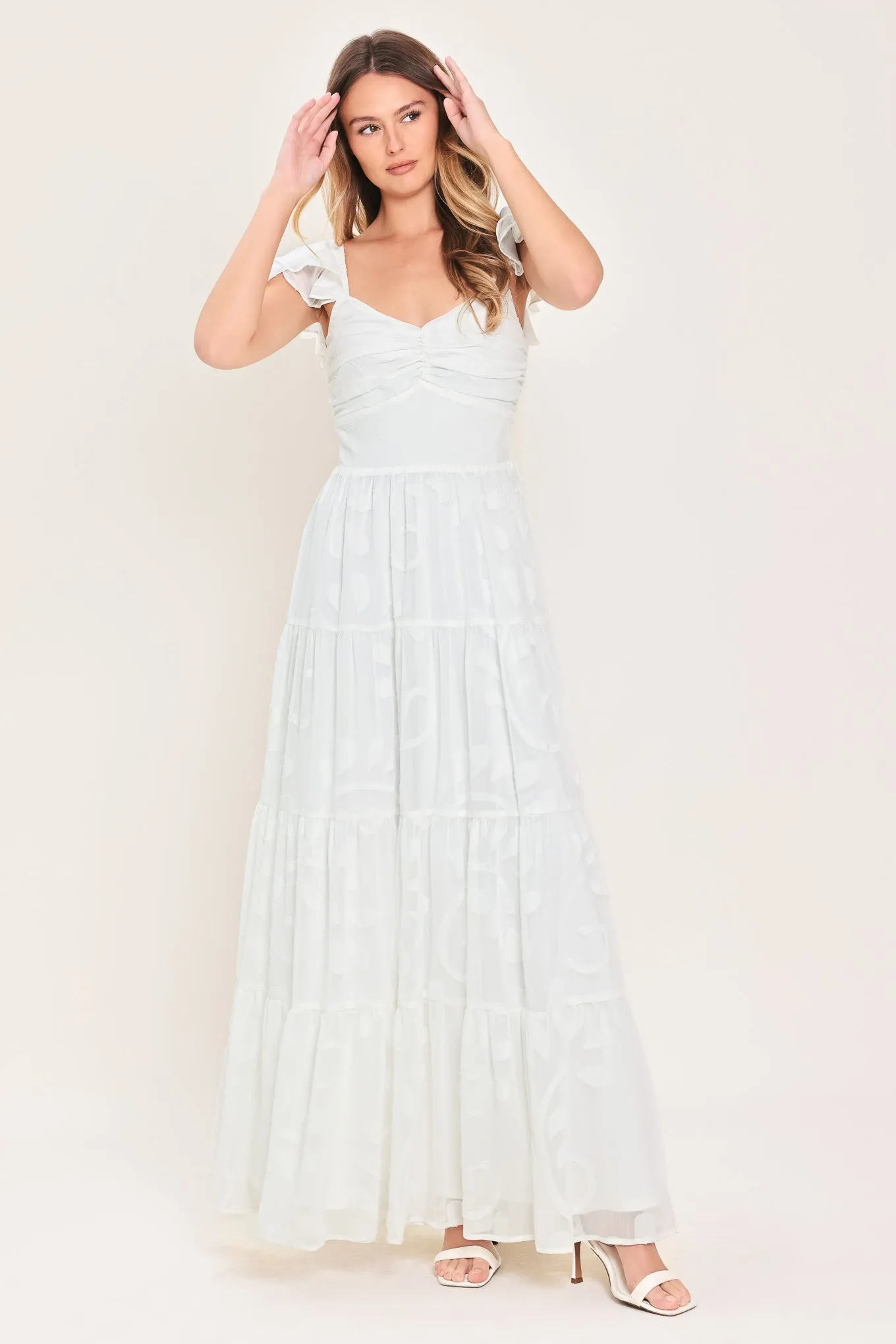 Angelic Garden Woven Maxi Dress sold by Zulily